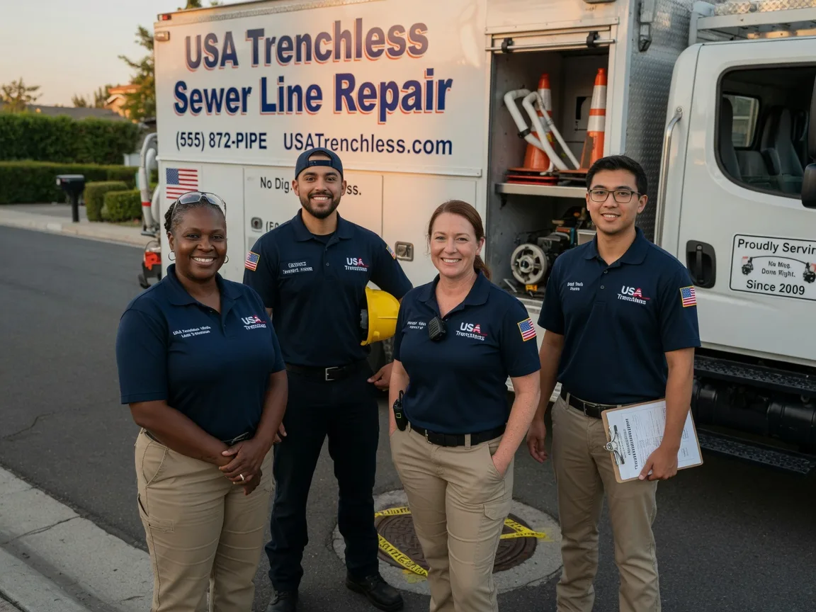 Sewer Line Repair company in Roanoke, TX